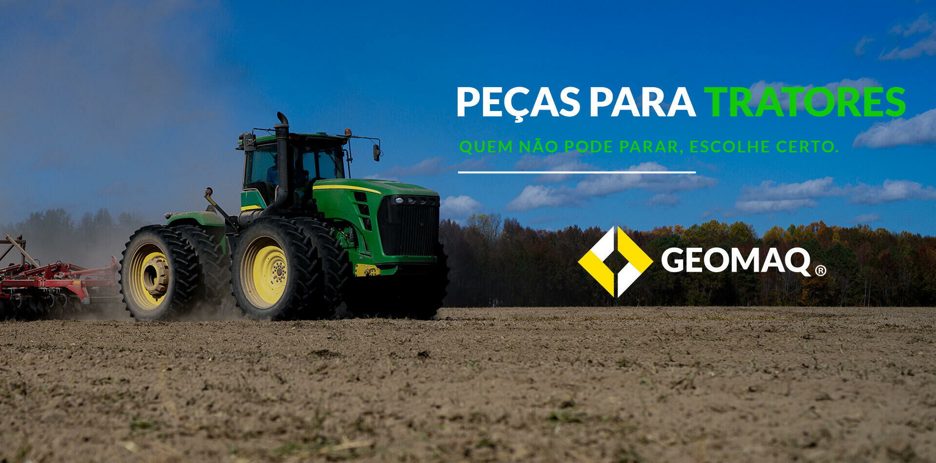 Banner Geomaq - Peças Para Tratores
